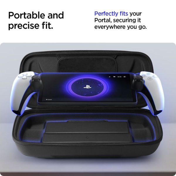 SPIGEN RUGGED ARMOR PRO SONY PLAYSTATION PORTAL BLACK (AFA07236) - Image 17